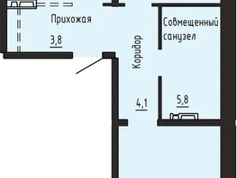 Продается 2-комнатная квартира ЖК Гренландия, Лес дом №6, 68.4  м&sup2;, 7450000 рублей