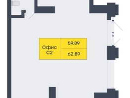 Продается Универ. помещ Николая Островского ул, 62.89  м&sup2;, 16351400 рублей