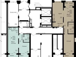 Продается 2-комнатная квартира  Гренландия, Фьорд дом 9, 44.6  м&sup2;, 5500000 рублей