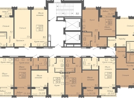 Продается 1-комнатная квартира ЖК Гильдия, 34  м&sup2;, 4000000 рублей