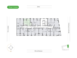 Продается 1-комнатная квартира  Природные кварталы Сибирия, 36.1  м&sup2;, 4681899 рублей