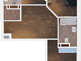 3-комнатная квартира, 70.03 м², 2-9/24 этаж