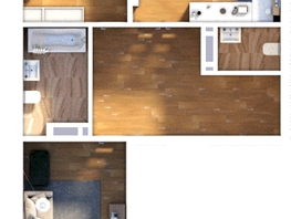 3-комнатная квартира, 69.73 м², 2-7/24 этаж