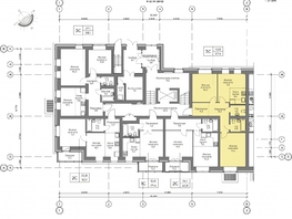 3-комнатная квартира, 67.4 м², 1/10 этаж