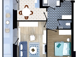 2-комнатная квартира, 50.7 м², 4/16 этаж