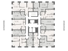 Продается 2-комнатная квартира ЖК Ньютон, корпус 1, 46.02  м², 6610000 рублей