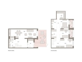 Продается 3-комнатная квартира ЖК Европейский берег, дом 44, 157  м², 20120000 рублей