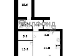 Продается 2-комнатная квартира Ключ-Камышенское Плато ул, 77.9  м², 7980000 рублей