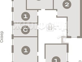 Продается 2-комнатная квартира ЖК Пшеница, дом 4, 67.7  м², 8050000 рублей