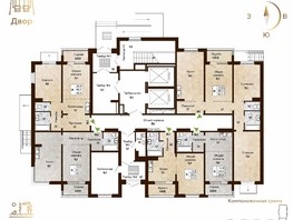 Продается 1-комнатная квартира ЖК Новый горизонт, дом 4, 26.6  м², 3290000 рублей