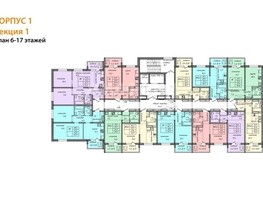 Продается 1-комнатная квартира ЖК Квартал Сосновый бор, дом 1, 40  м², 4200000 рублей