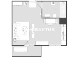 Продается 1-комнатная квартира Узловая ул, 45  м², 5700000 рублей