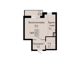 Продается Студия ЖК Матрешкин двор, дом 2, 32  м², 3840000 рублей