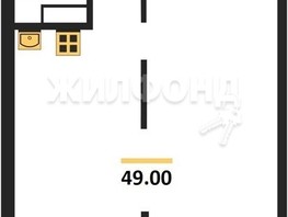 Продается 1-комнатная квартира ЖК Эко-квартал на Кедровой, дом 2, 49  м², 5550000 рублей