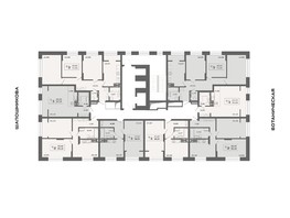 Продается 1-комнатная квартира ЖК Ньютон, корпус 2, 34.43  м², 6160000 рублей