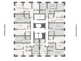 Продается 1-комнатная квартира ЖК Ньютон, корпус 1, 45.4  м², 6850000 рублей