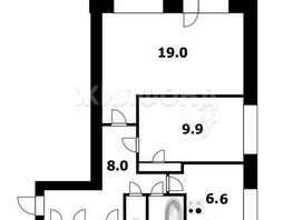 Продается 2-комнатная квартира Учительская ул, 48.7  м², 5150000 рублей