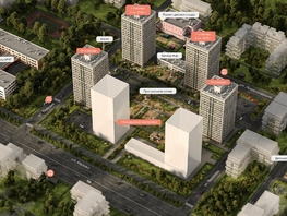 Продается 3-комнатная квартира ЖК Balance (Баланс), 3 очередь, 108.5  м², 15040000 рублей