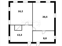 Продается Дом Максима Горького ул, 57.4  м², участок 7 сот., 2200000 рублей