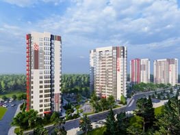 Продается 1-комнатная квартира ЖК Азимут, дом 1, 25.7  м², 3300000 рублей