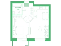 Продается Студия ЖК Спектр, дом 9, 51.4  м², 7890000 рублей