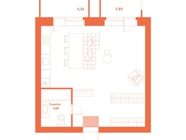 Продается Студия ЖК Спектр, дом 9, 51.67  м², 7790000 рублей