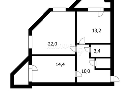 Продается 2-комнатная квартира Вилюйская ул, 72  м², 10900000 рублей