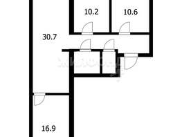 Продается 3-комнатная квартира 3-й микрорайон, 90  м², 11000000 рублей