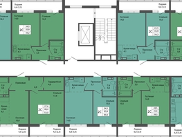 Продается 2-комнатная квартира ЖК Родина, дом 4, 39.3  м², 5402000 рублей