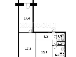 Продается 3-комнатная квартира Саввы Кожевникова ул, 61.2  м², 5500000 рублей