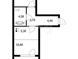 Продается 1-комнатная квартира Плахотного ул, 38  м², 5000000 рублей