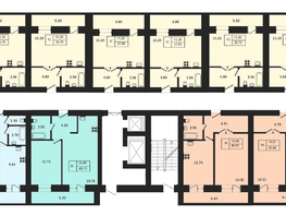 Продается 1-комнатная квартира ЖК Дивногорский, дом 43, 39.84  м², 4302720 рублей