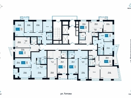 Продается 2-комнатная квартира ЖК Салют, дом 1, 52.71  м², 6740000 рублей