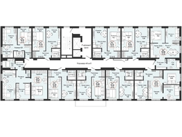 Продается 3-комнатная квартира ЖК Одоевский, дом 1, 74.6  м², 6900500 рублей