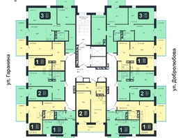 Продается 3-комнатная квартира ЖК Никольский парк, дом 4, 74.4  м², 10310000 рублей