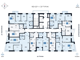 Продается 2-комнатная квартира ЖК Салют, дом 2, 44.18  м², 6040000 рублей