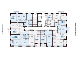 Продается 2-комнатная квартира ЖК Салют, дом 1, 54.56  м², 8690000 рублей