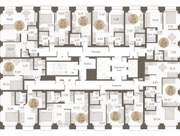 Продается 2-комнатная квартира ЖК Urban-peaks (Городские вершины), 37.39  м², 5380300 рублей