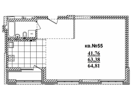 Продается 2-комнатная квартира ЖК  Римский квартал, 2 очередь, 64.81  м², 12947190 рублей