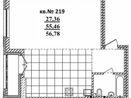 Продается Студия ЖК  Римский квартал, 2 очередь, 46.7  м², 10000274 рублей