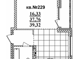 Продается Студия ЖК  Римский квартал, 2 очередь, 39.55  м², 9038453 рублей