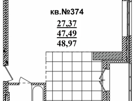 Продается Студия ЖК  Римский квартал, 2 очередь, 48.97  м², 10229583 рублей