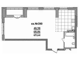 Продается 3-комнатная квартира ЖК  Римский квартал, 2 очередь, 69.64  м², 12145140 рублей