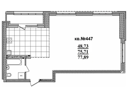 Продается 3-комнатная квартира ЖК  Римский квартал, 2 очередь, 69.93  м², 13954160 рублей