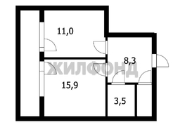 Продается 1-комнатная квартира Гоголя ул, 41 м², 8700000 рублей
