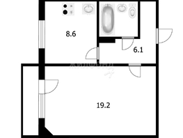 Продается 1-комнатная квартира Хилокская ул, 37.5  м², 3550000 рублей