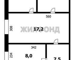 Продается 4-комнатная квартира Телевизионная ул, 61 м², 6650000 рублей