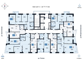 Продается 3-комнатная квартира ЖК Салют, дом 2, 67.77  м², 9640000 рублей