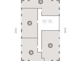 Продается 3-комнатная квартира ЖК Европейский берег, дом 44, 121.5  м², 18730000 рублей