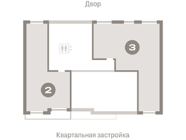 Продается 1-комнатная квартира ЖК Европейский берег, дом 49, 65.57  м², 13330000 рублей